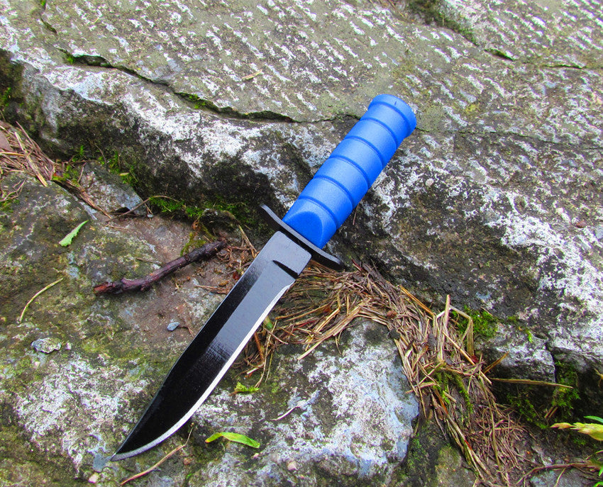 Stainless steel camping survival knife