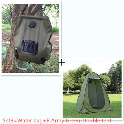 Portable Privacy Shower Toilet Automatic Camping Tent UV Function Travel Camping Tent Outdoor Dressing Beach Sun Shelte