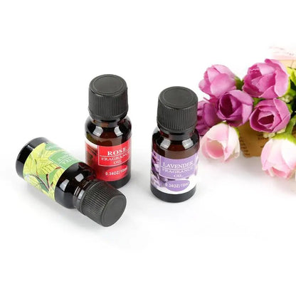 10ml Water-soluble Flower Fruit Essential Oil Relieve Stress for Humidifier Fragrance Lamp Air Freshening Aromatherapy TSLM1