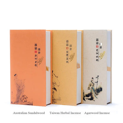 PINNY Australia Sandalwood Incense Coil Refreshing Herbal Encens Spirale Antiseptic Home Fragrance Handmade Aromatherapy Sticks