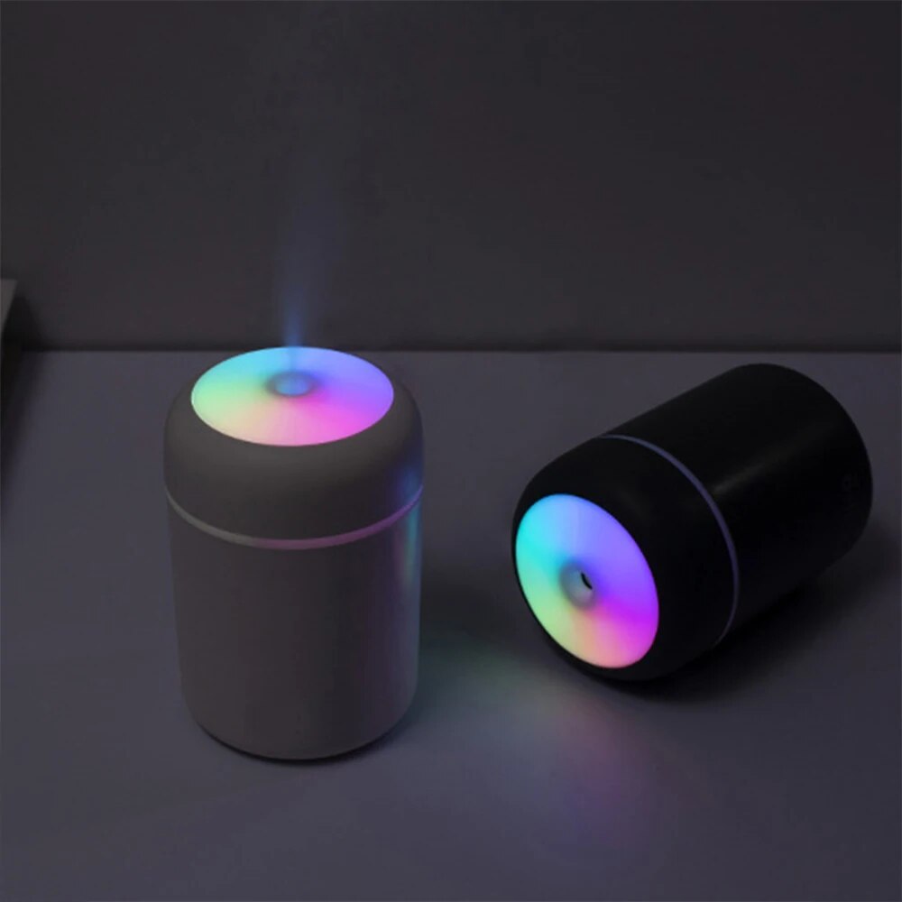 Car Air Freshener LED Air Humidifier Diffuser Air Humidifier Aromatherapy Aroma Fragrance Auto Interior perfume Accessories