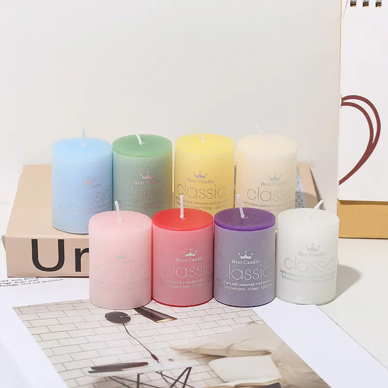 5cm Scented Candles  Column Candle Fragrance Candle Holder Creative Home Decoration Candle Maker Candle Decor