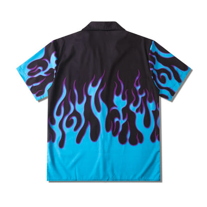 Camisa Blue Flame