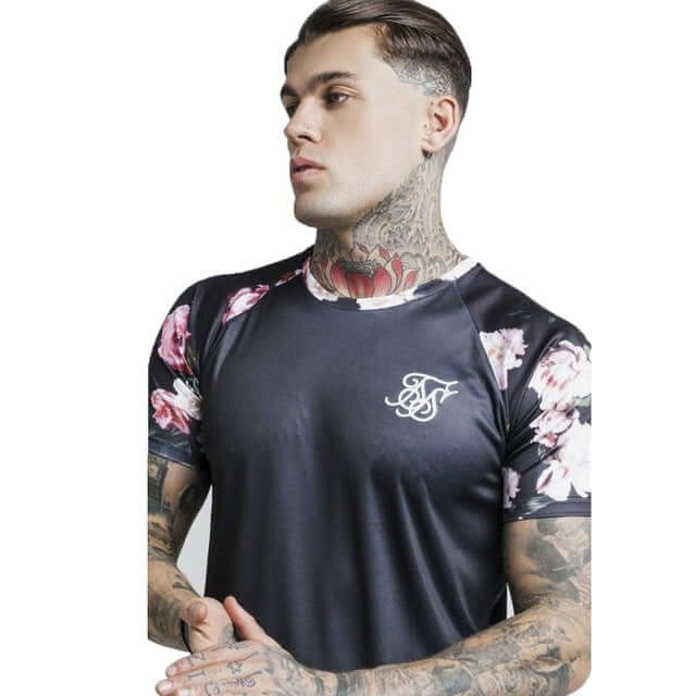 Men's Silk O-Neck Fitted Tee-Shirt Summer Edition